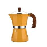 Multi-stove Compatible Italian Style Spray Painted Moka Pot