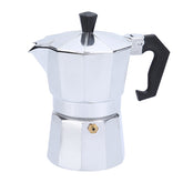 European Style Octagonal Aluminum Moka Pot