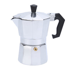 European Style Octagonal Aluminum Moka Pot