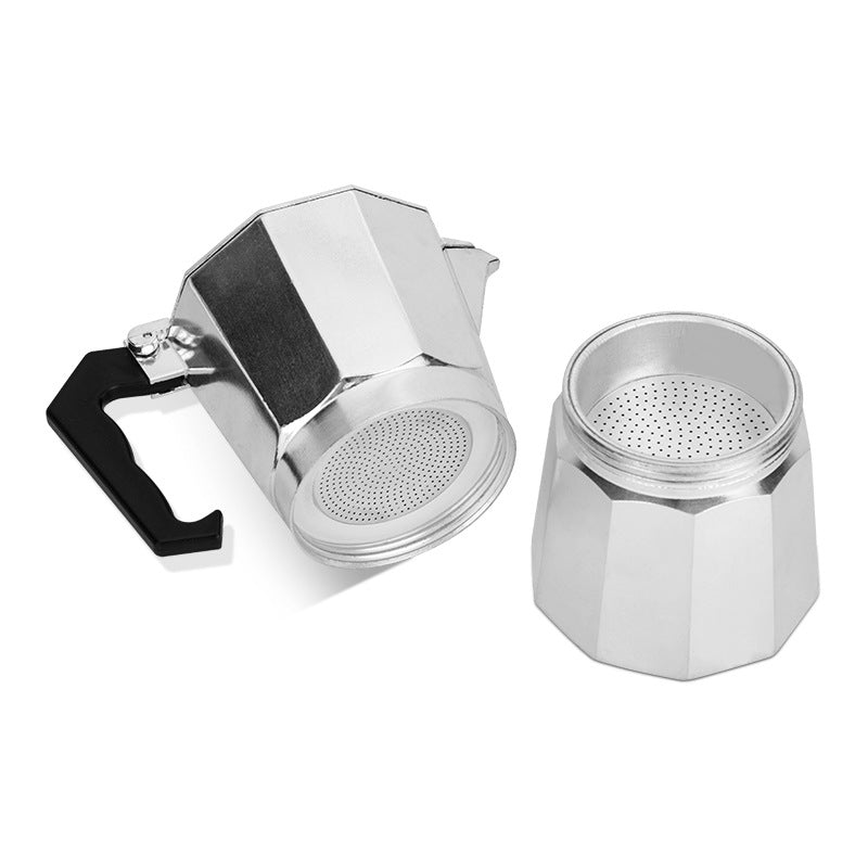European Style Octagonal Aluminum Moka Pot