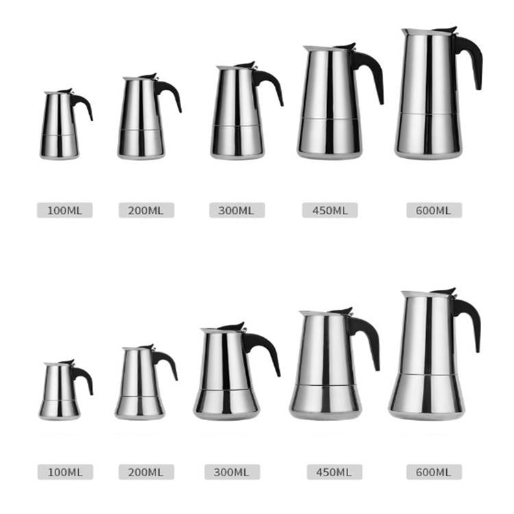 Portable Stainless Steel Moka PotProtection Protection