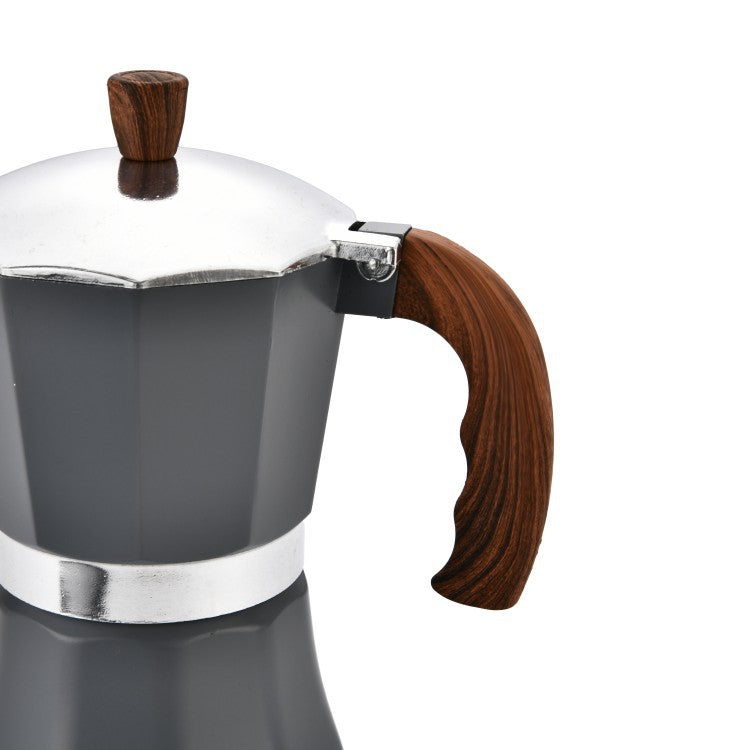 Multi-stove Compatible Italian Style Spray Painted Moka Pot
