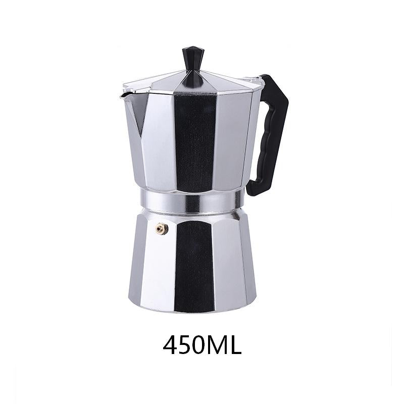 European Style Octagonal Aluminum Moka Pot