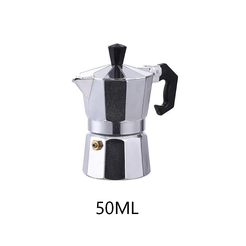 European Style Octagonal Aluminum Moka Pot