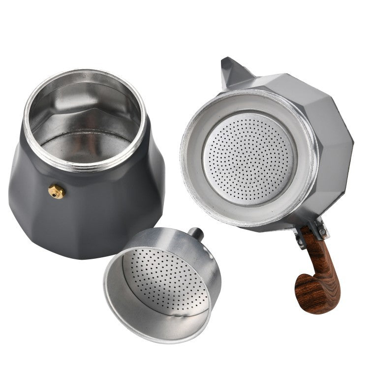 Multi-stove Compatible Italian Style Spray Painted Moka Pot