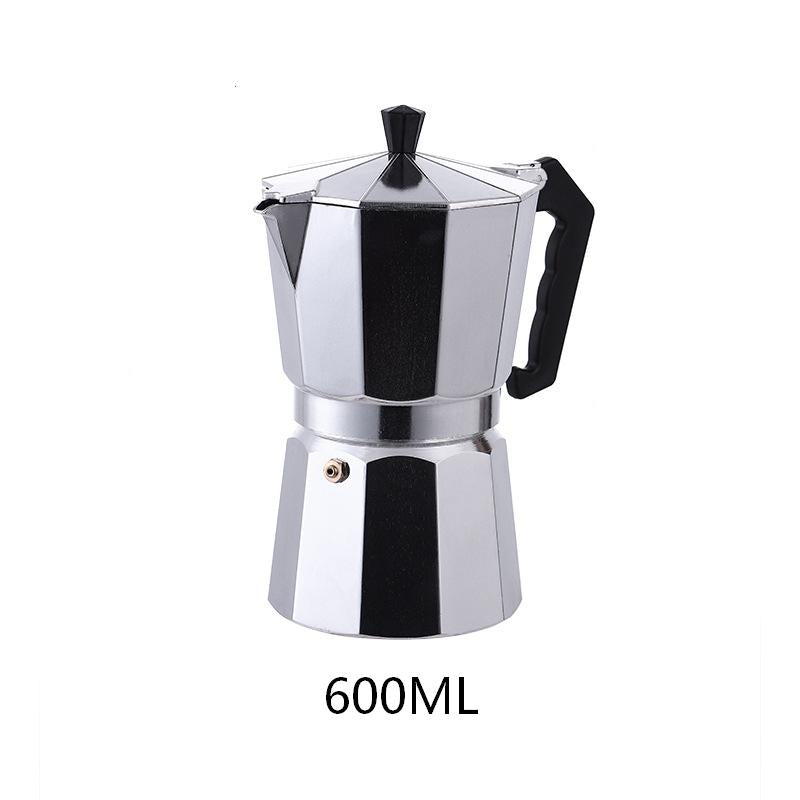 European Style Octagonal Aluminum Moka Pot