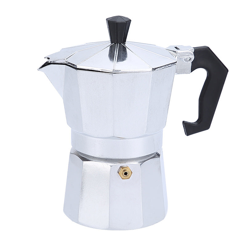 European Style Octagonal Aluminum Moka Pot