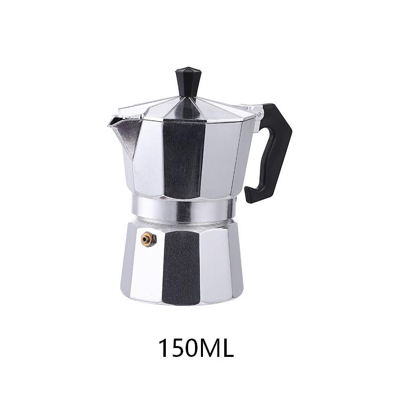 European Style Octagonal Aluminum Moka Pot