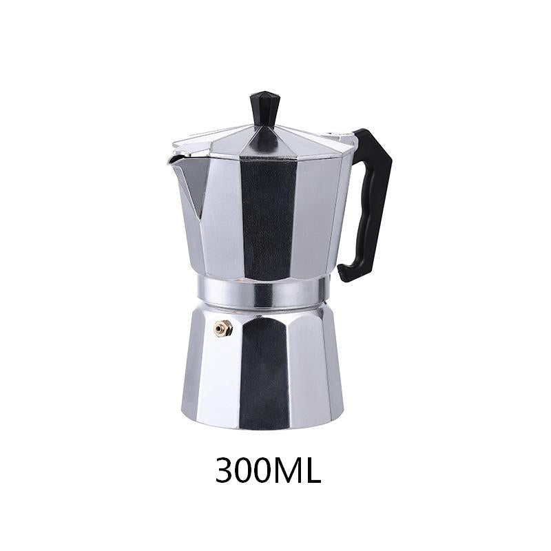 European Style Octagonal Aluminum Moka Pot